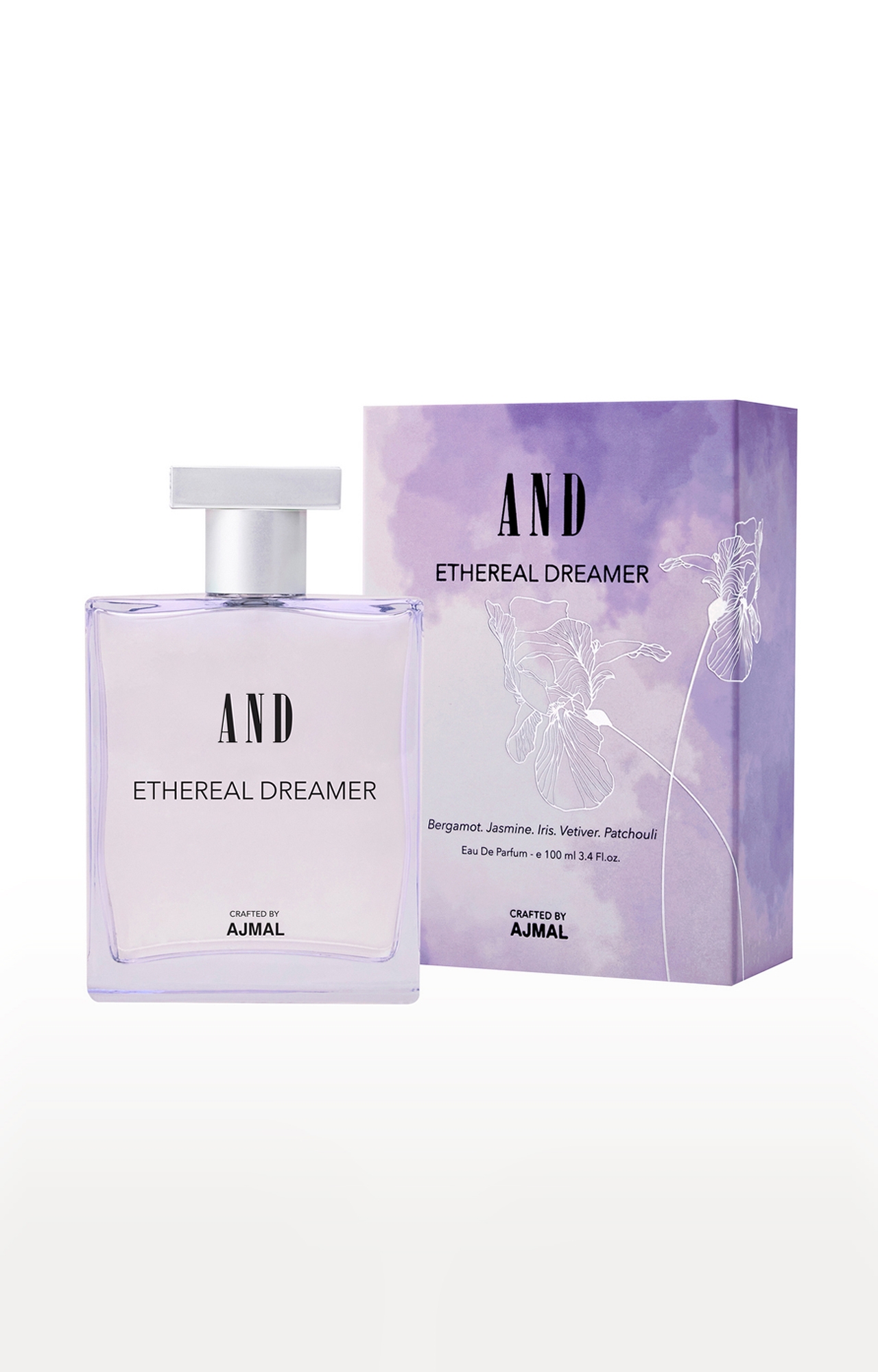 AND Crafted By Ajmal | And Ethereal Dreamer Eau De Parfum 100ML Long Lasting Scent Spray Gift For Women Crafted By Ajmal