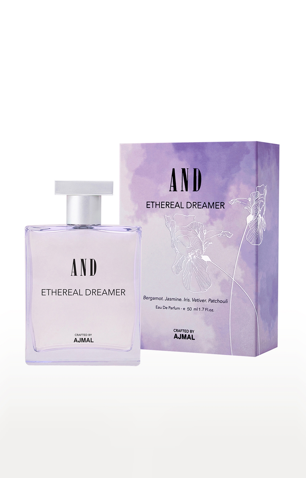 AND Crafted By Ajmal | And Ethereal Dreamer Eau De Parfum 50ML Long Lasting Scent Spray Gift For Women Crafted By Ajmal