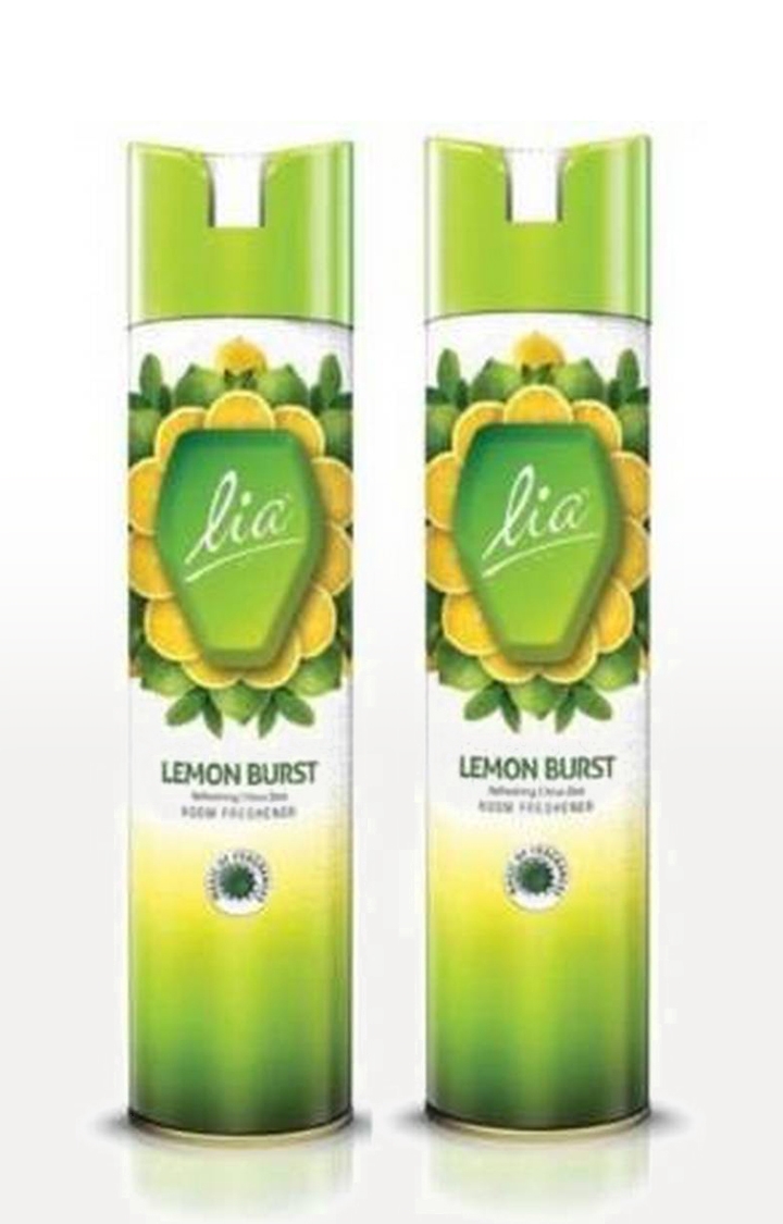 Lia Room & Car Freshener | Lia Room Freshener Lemon Burst Spray (2*160g)
