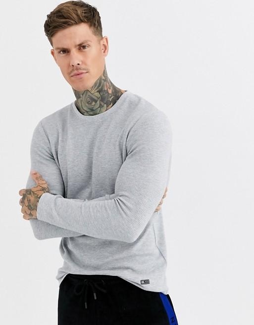 Hemsters | Grey Sweatshirt Fullsleeve For Mens