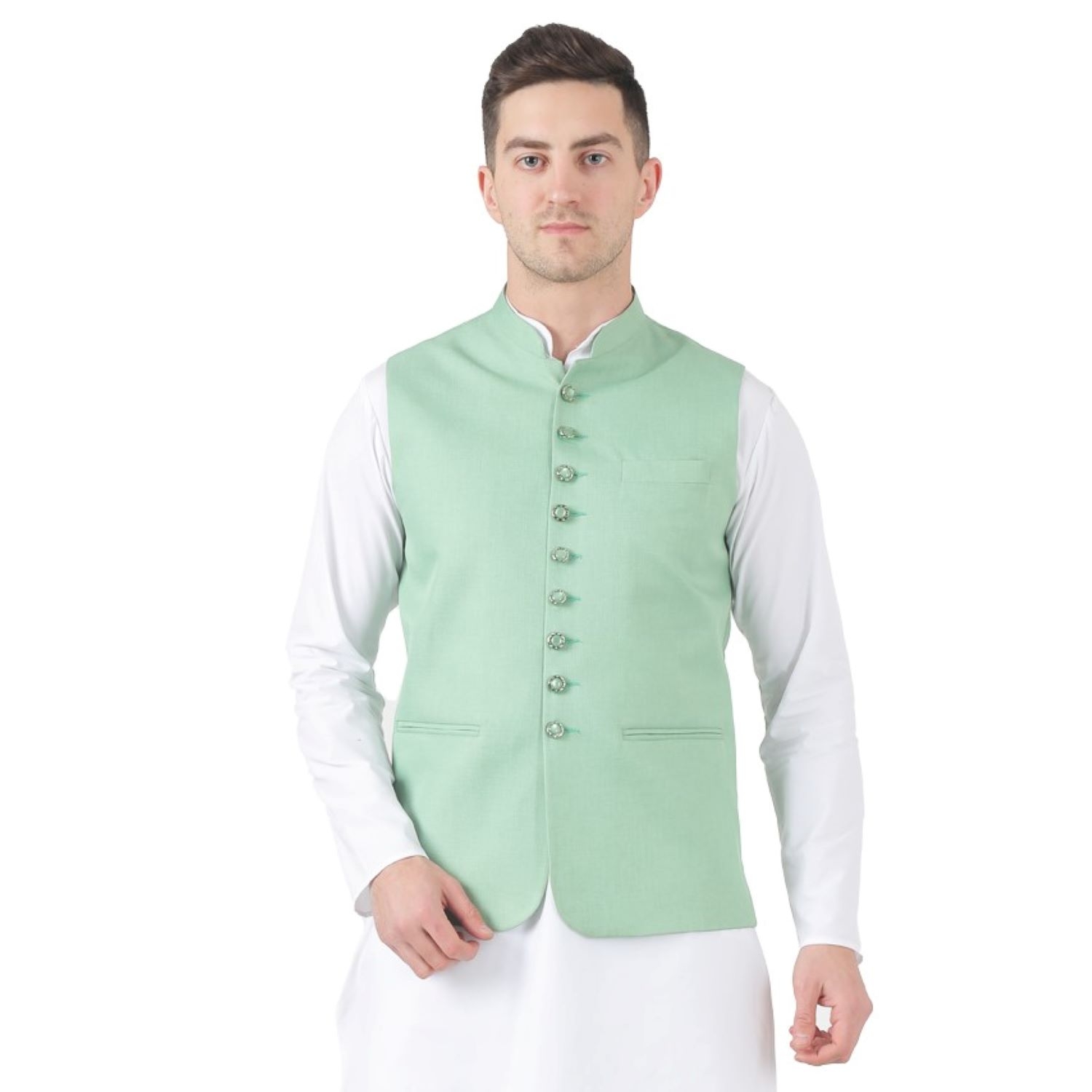 TAHVO | Tahvo 9 Button Nehru Jacket
