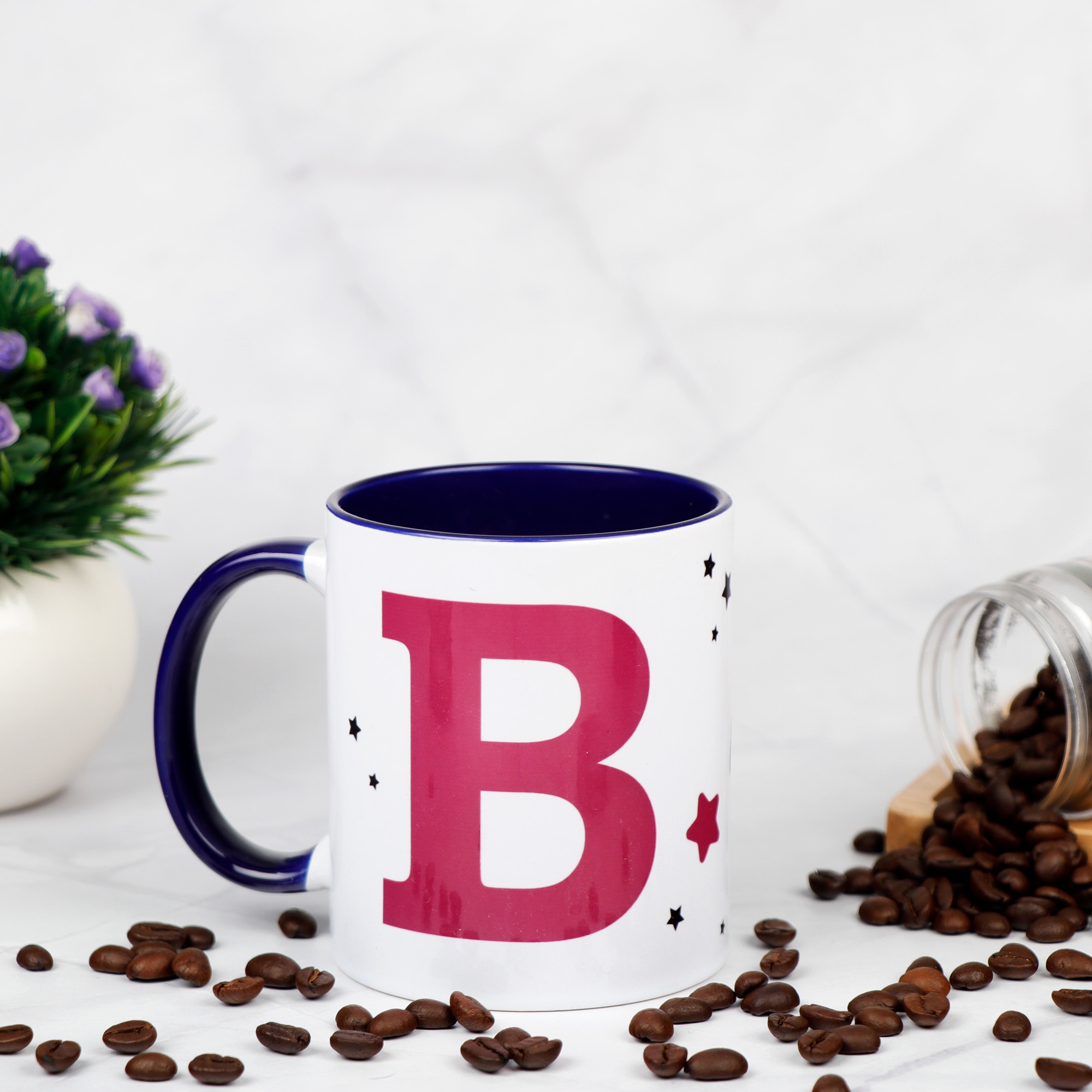 Archies | Archies KEEPSAKE MUG - B-IS FOR MY BIRTHDAY AND CELEBRATIONS Mug Coffee Cup White Printed Ceramic Gift  (12 x 11 x 9) (350 ml)