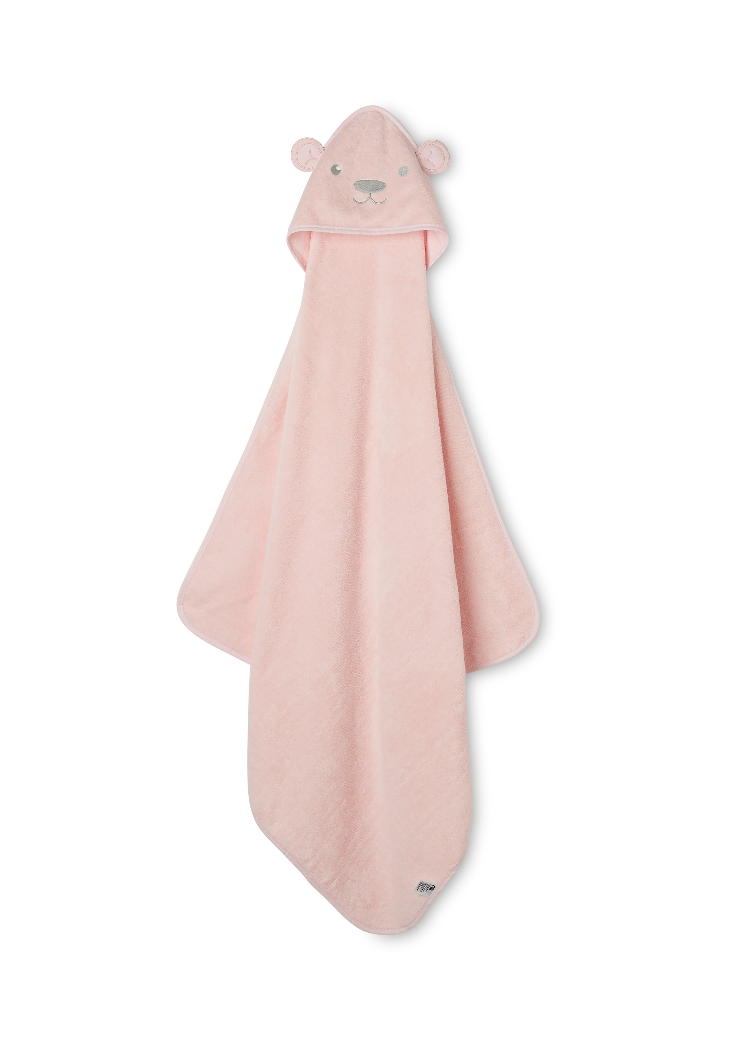 Mothercare | Mothercare Bear Luxury Cuddle N Dry Baby Towels Pink