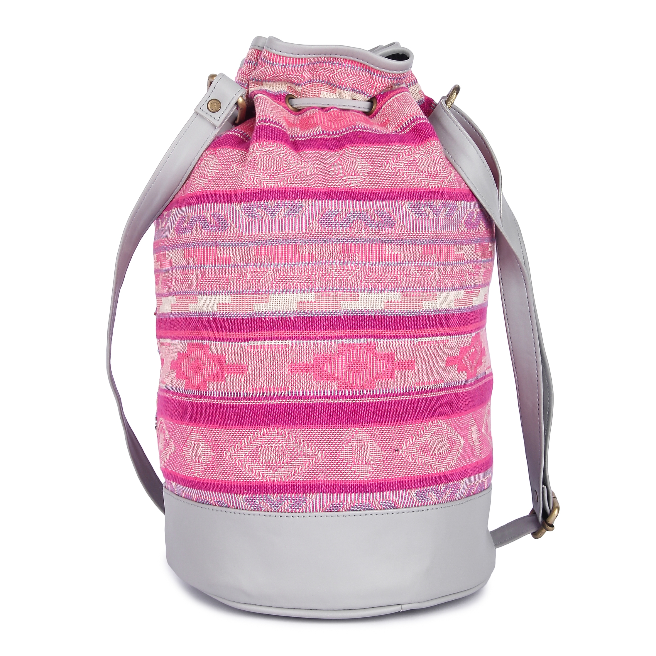 Pink fun bucket bag