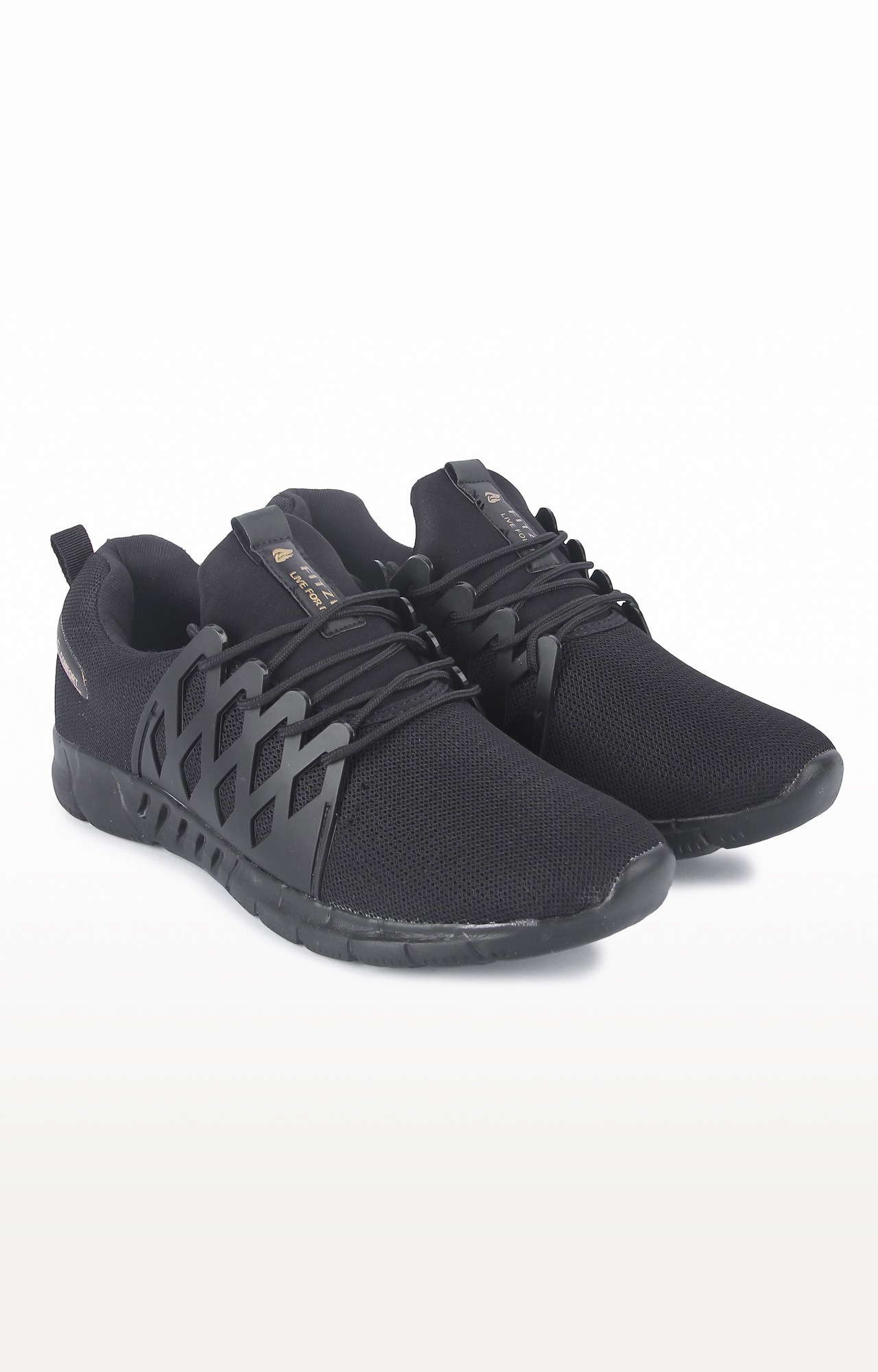 Fitze | Black Running Shoes (FLC_08_BLK)