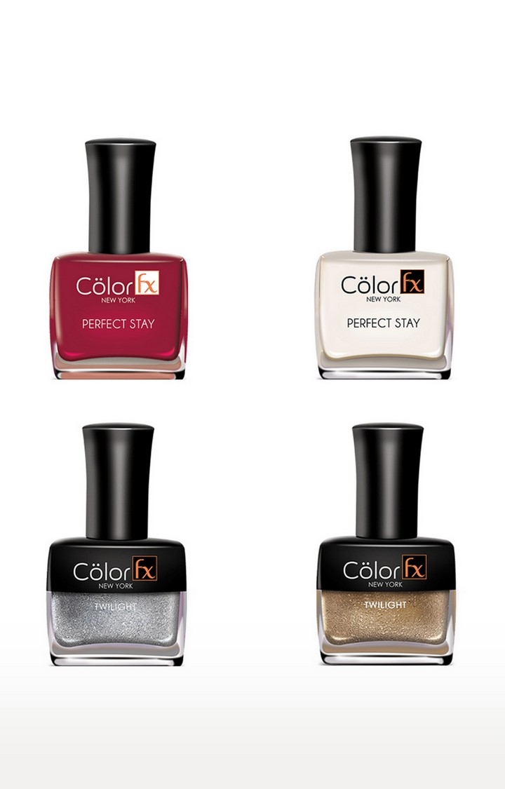 Color Fx | Color Fx Forever Love Nail Polish/ Enamel Combo Pack of 4