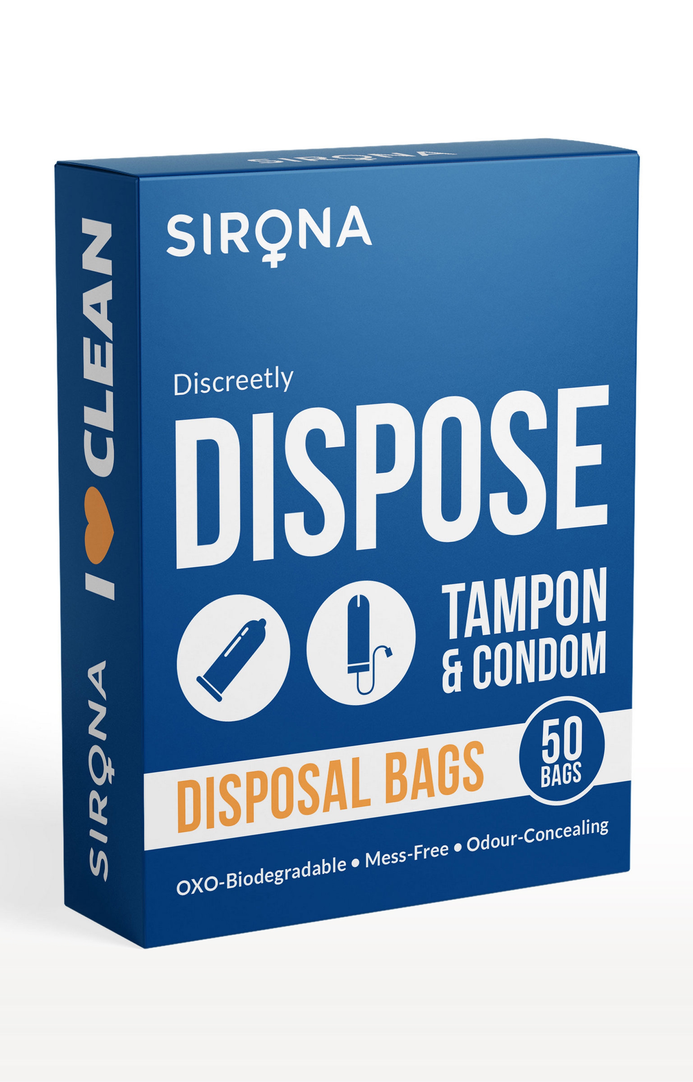 Sirona | Sirona Disposal Bags for Discreet Disposal of Tampons and Condoms 50 Bags