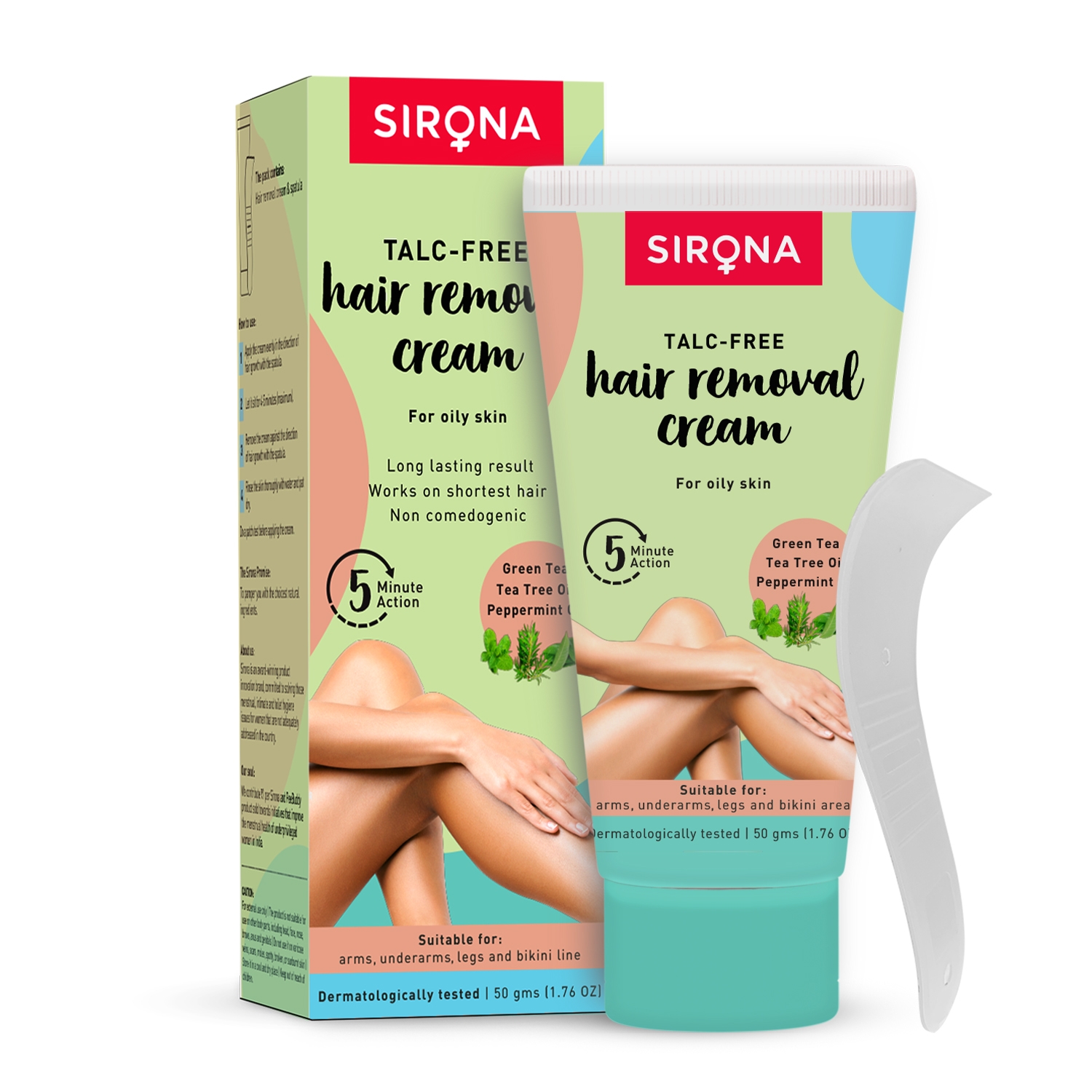 Sirona Normal Skin With Green Tea & Tea Tree - 50 Gm