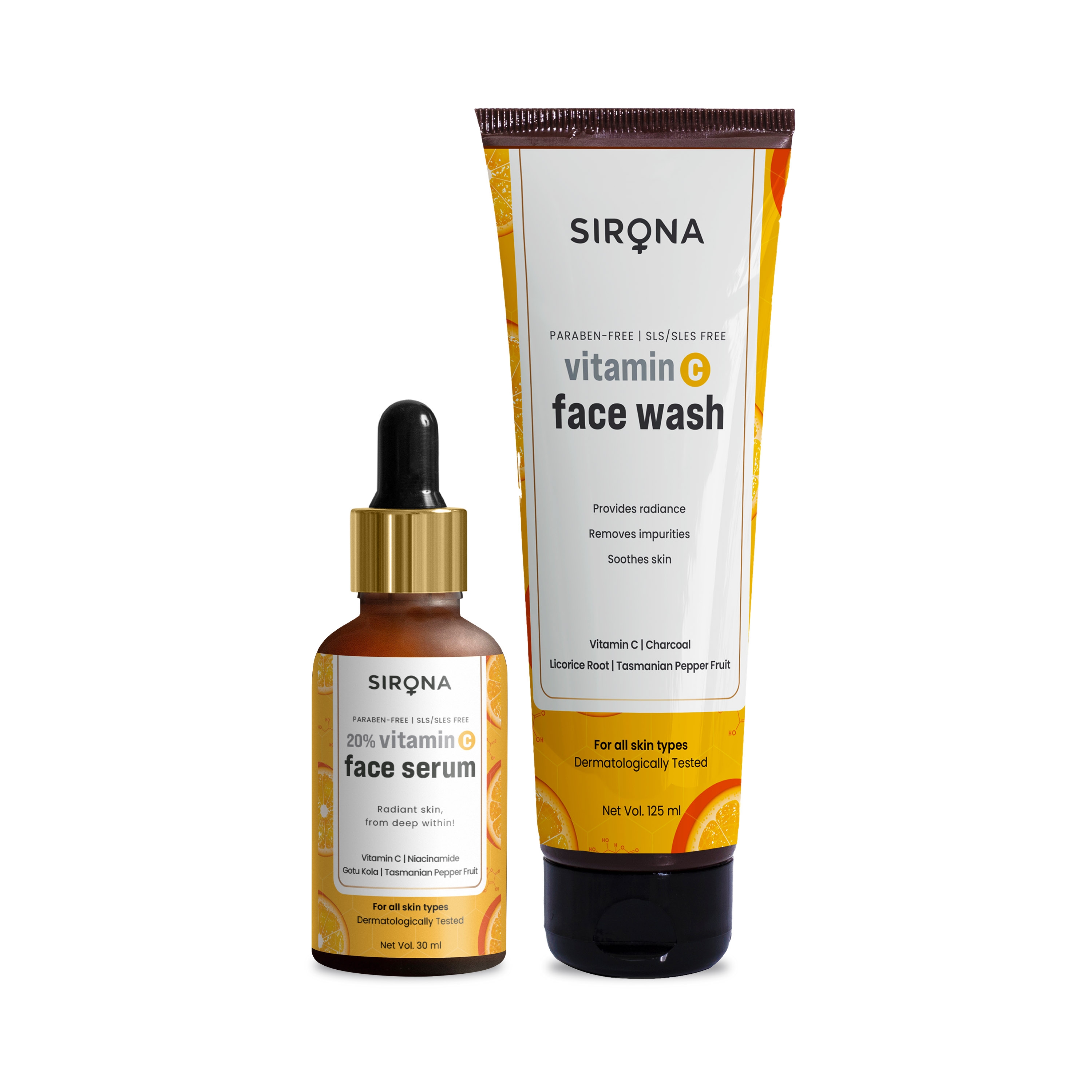 Sirona | Sirona Vitamin C Face Serum + Vitamin C Face Wash