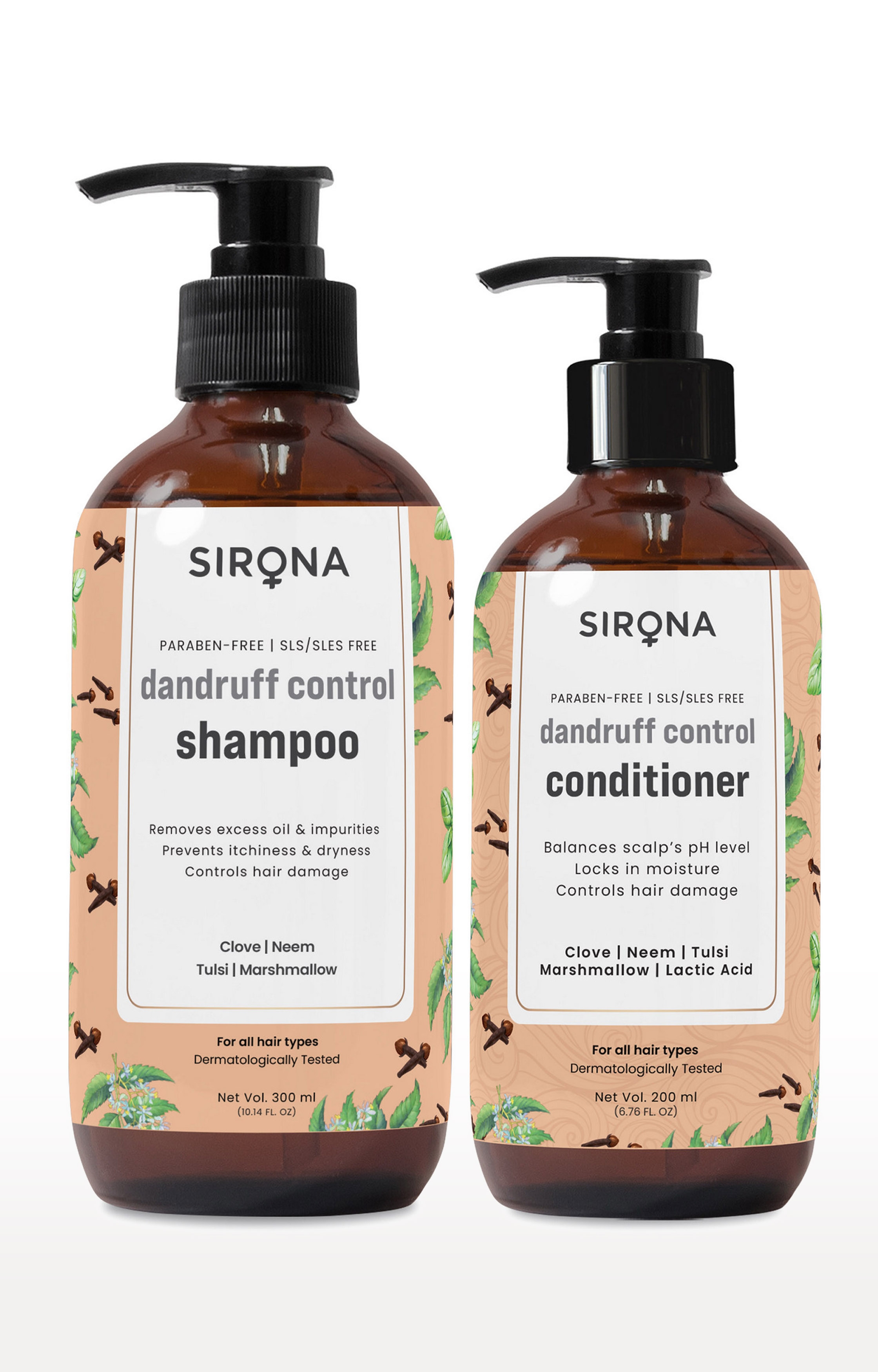 Sirona | Sirona Anti Dandruff Shampoo + Anti Dandruff Conditioner 