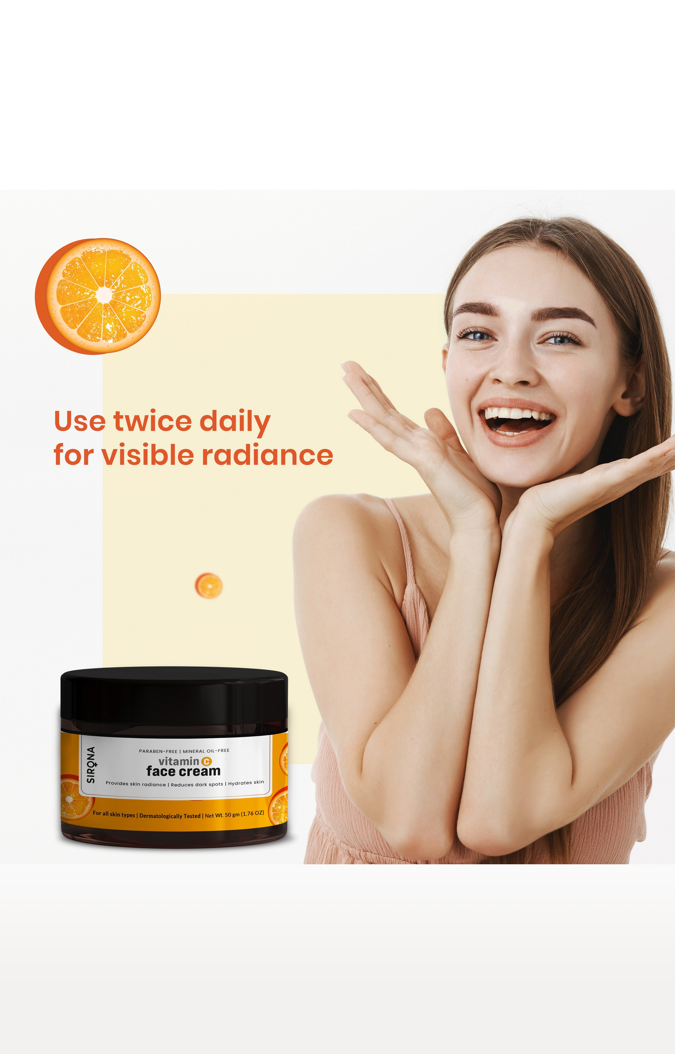 Vitamin C Facewash + Vitamin C Toner + Vitamin C Cream 