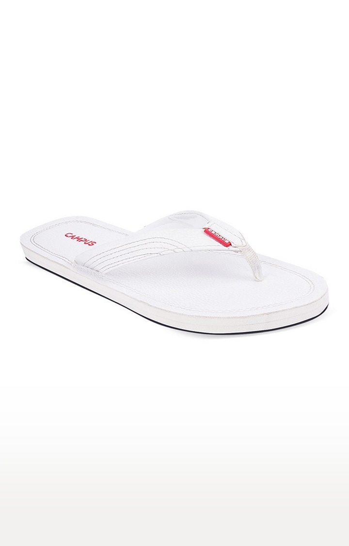 Campus Shoes | White Slippers