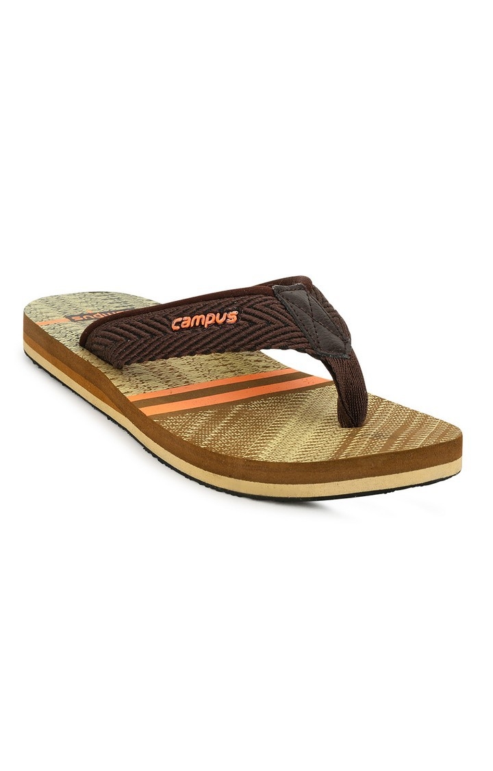 Campus Shoes | Brown Slippers (Gc-1027)