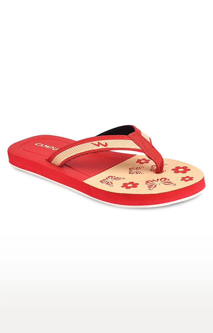 Campus Shoes | Red Slippers