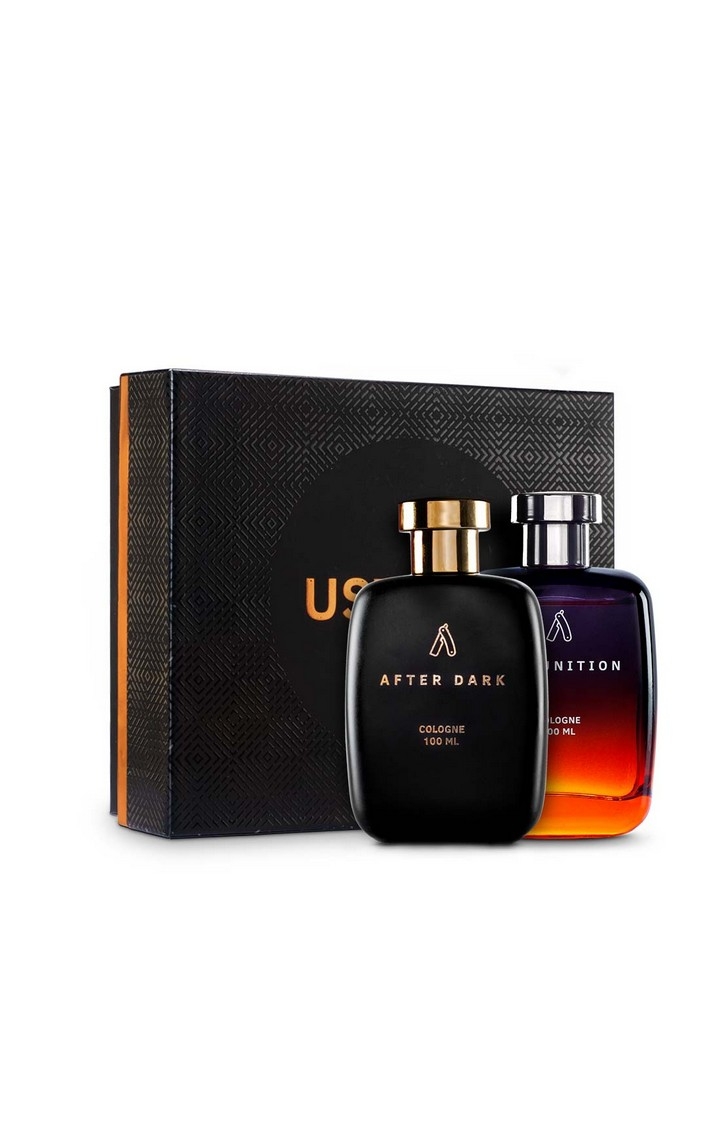 Ustraa | Fragrance gift Box - Ammunition Cologne 100ml & After Dark Cologne 100ml