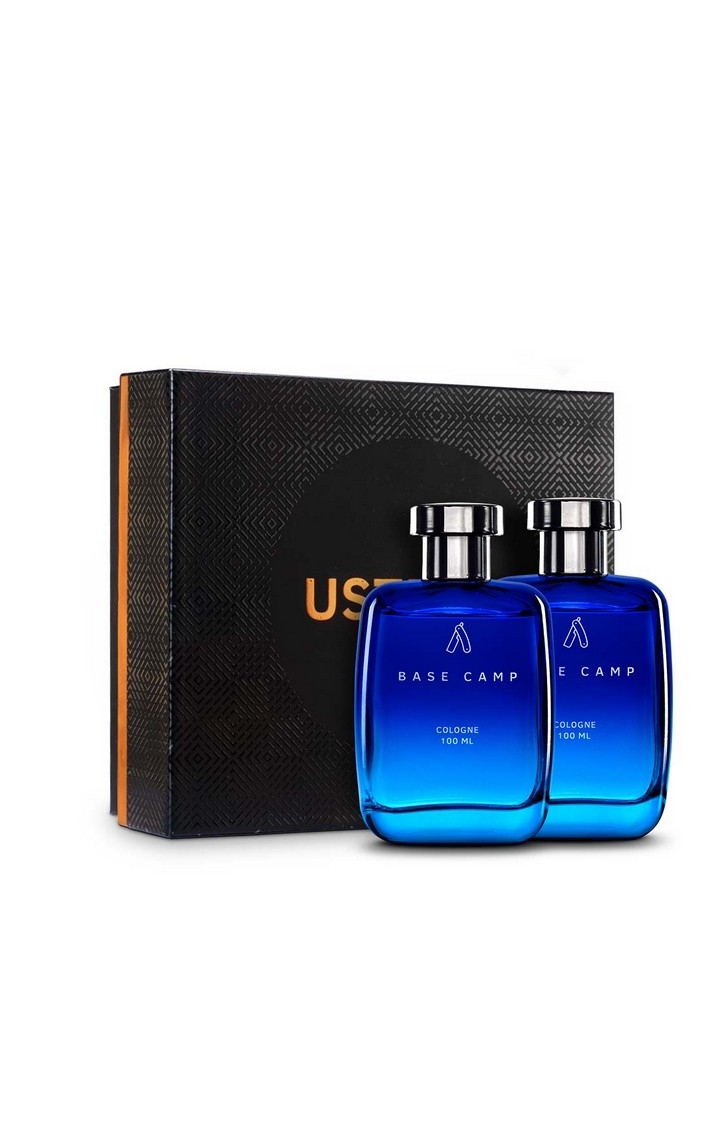 Ustraa | Fragrance gift Box - Base Camp Cologne 100ml - Set Of 2