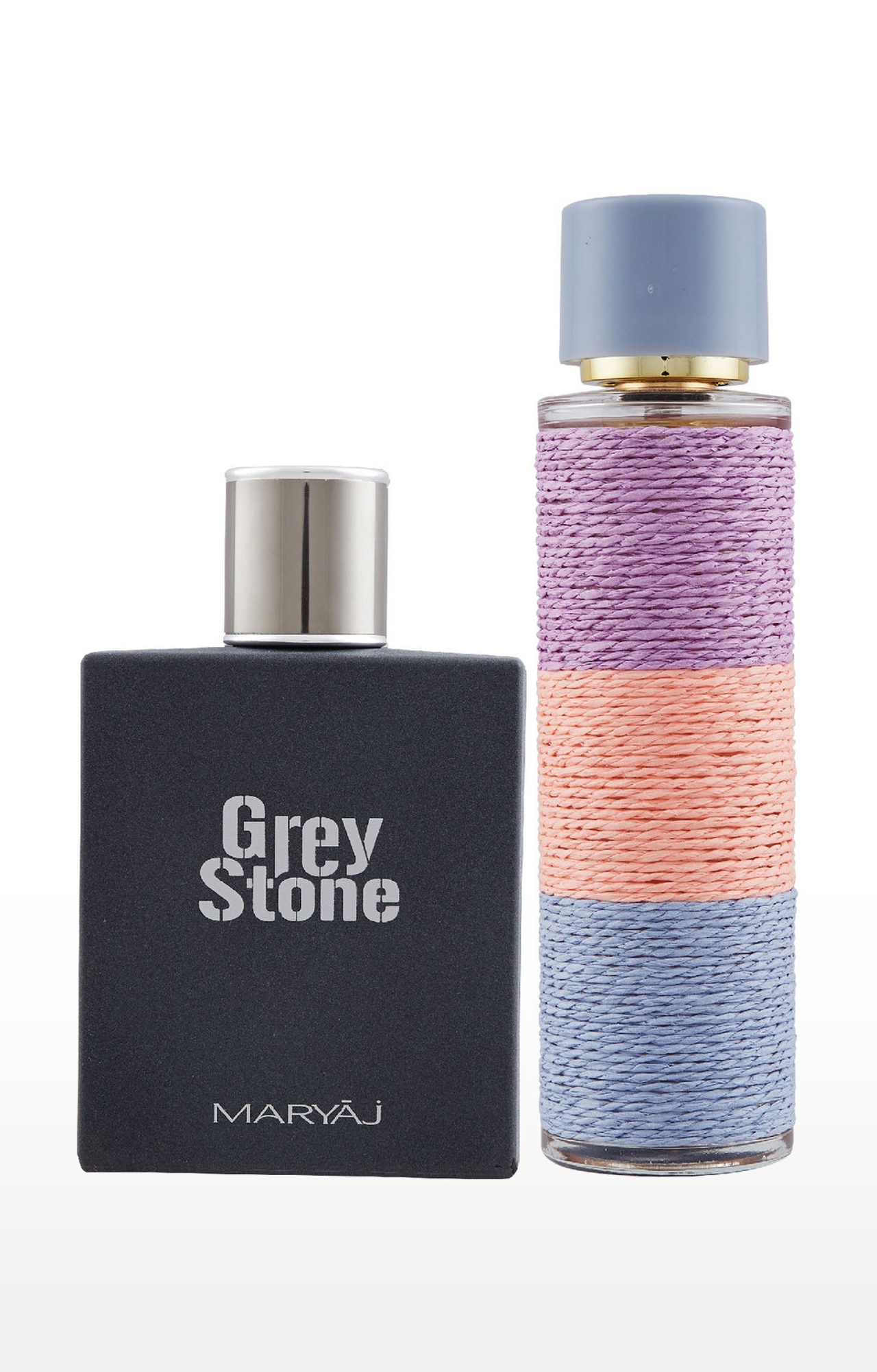 Maryaj Grey Stone Eau De Parfum Perfume 100ml for Men and Maryaj Deuce Femme Eau De Parfum Fruity Perfume 100ml for WoMen