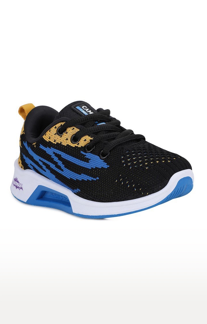 Campus Shoes | Black Hm-507 Running Shoes