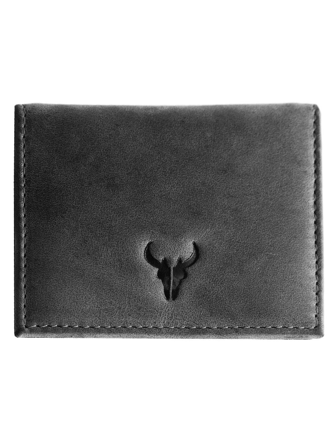 Napa Hide | Napa Hide RFID Protected Genuine High Quality Leather Grey Wallet for Men