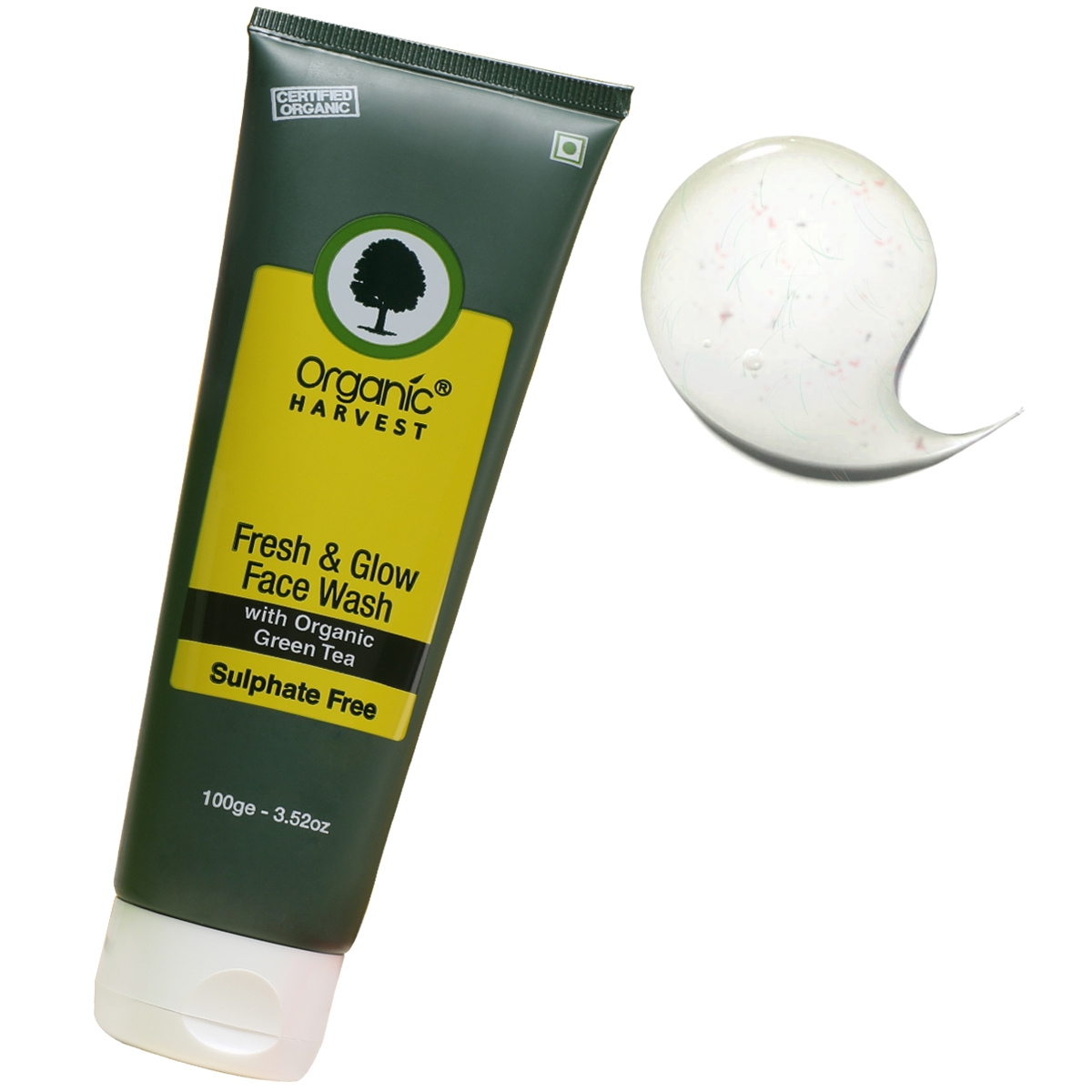 Organic Harvest | Fresh & Glow Sulphate Free Face Wash - 100g