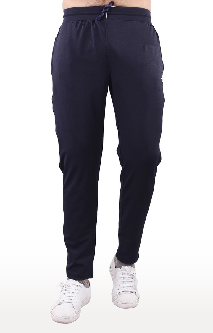 JAGURO | Green Polyester Solid Trackpant