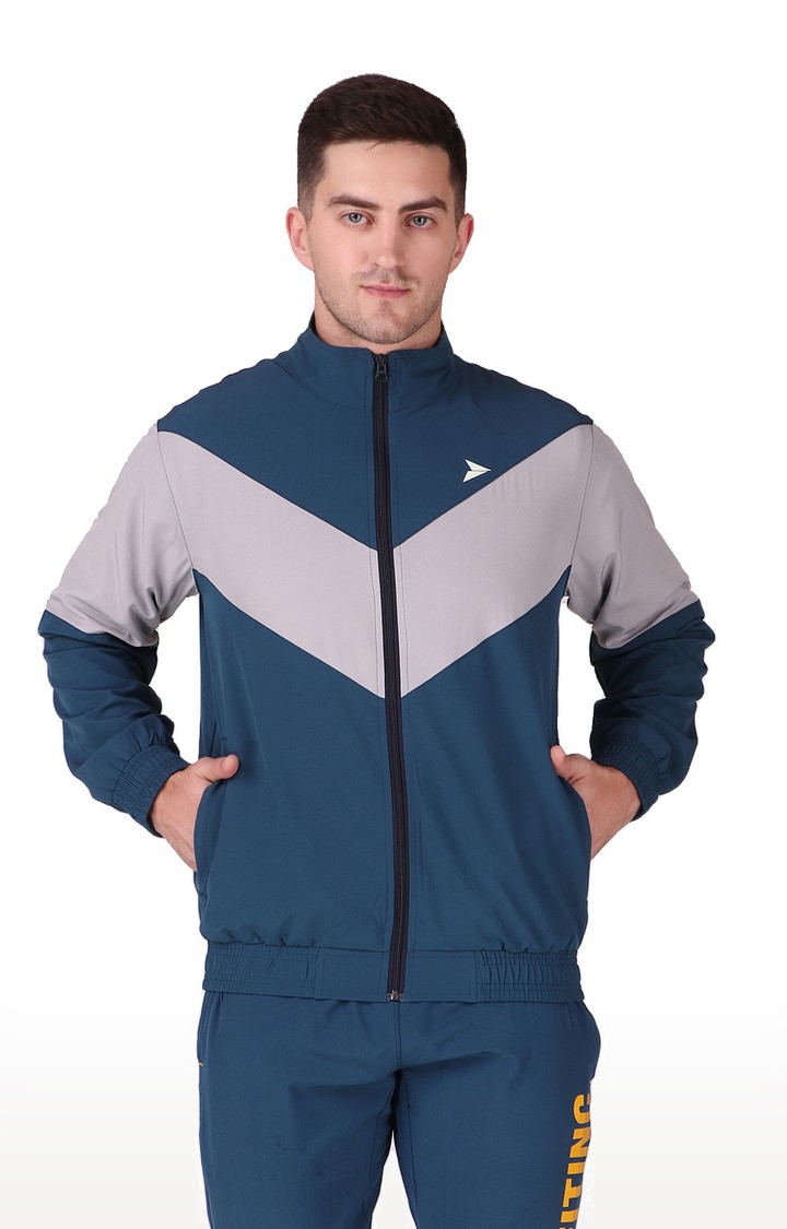 Fitinc Men’s Airforce Full Zip Jacket for Sports & Casual Occasion
