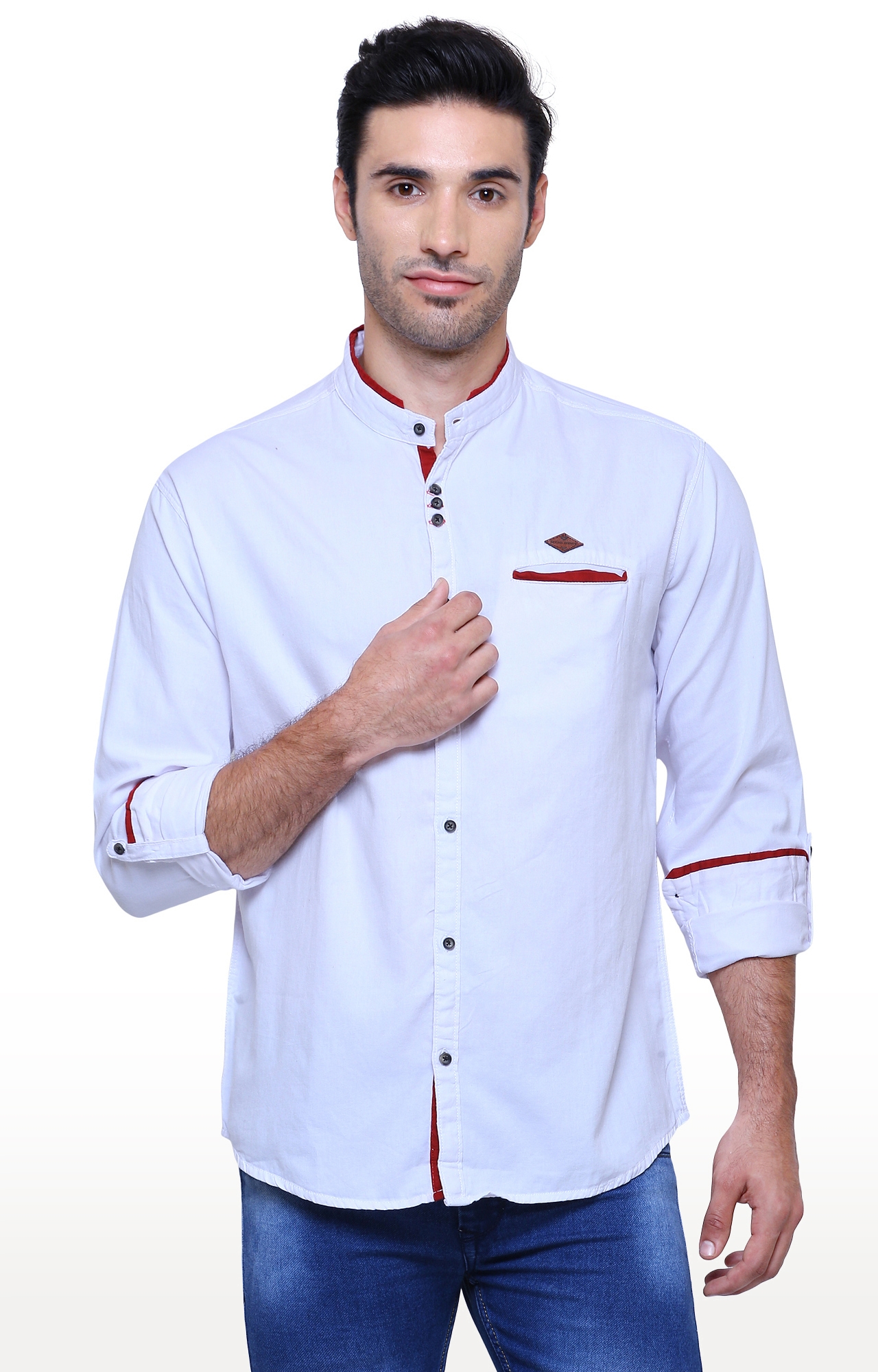 Kuons Avenue | Kuons Avenue Men's Linen Cotton Casual Shirt- KACLFS1179