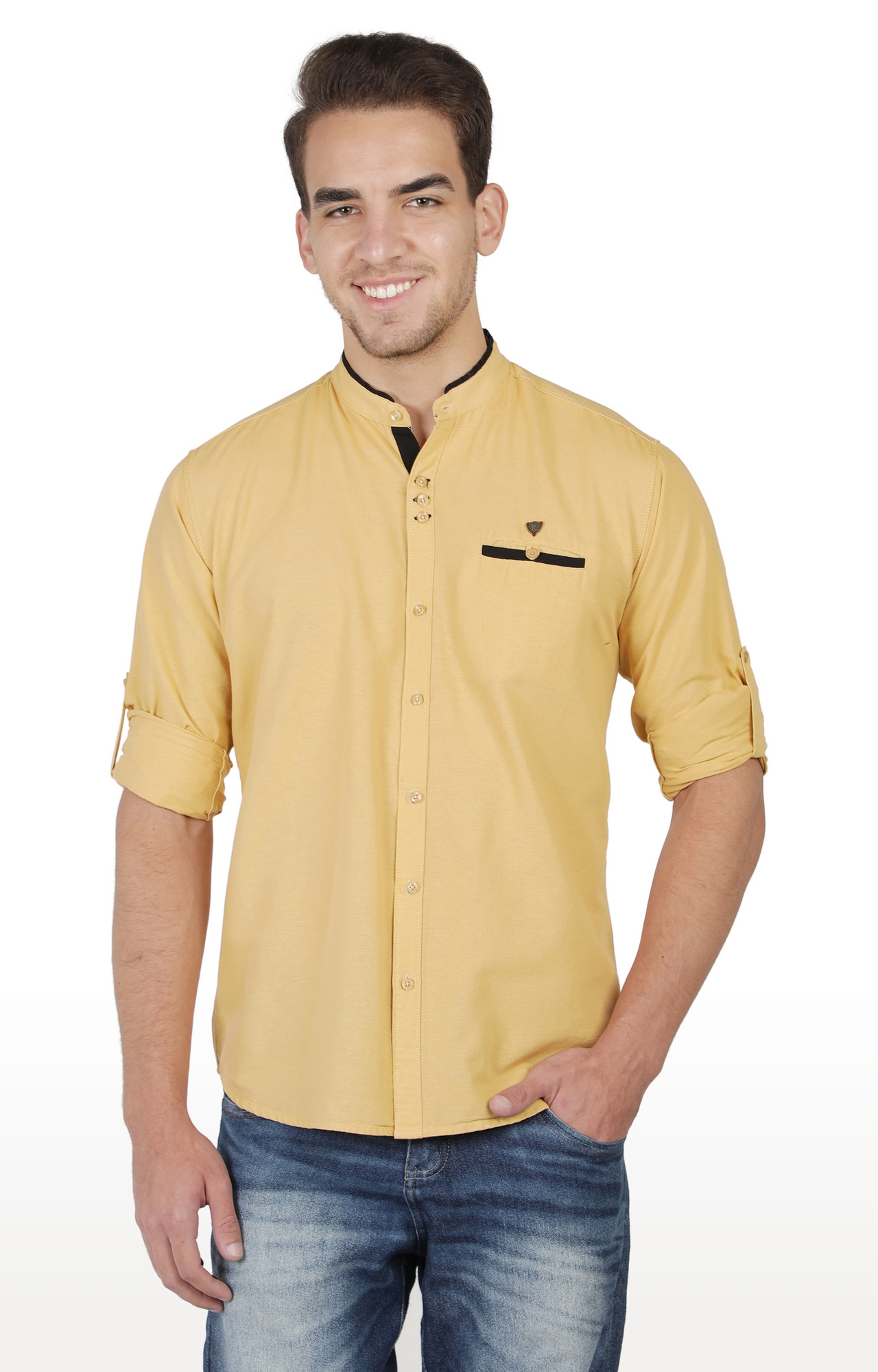 Kuons Avenue | Kuons Avenue Men's Linen Cotton Casual Shirt-KACLFS1181A