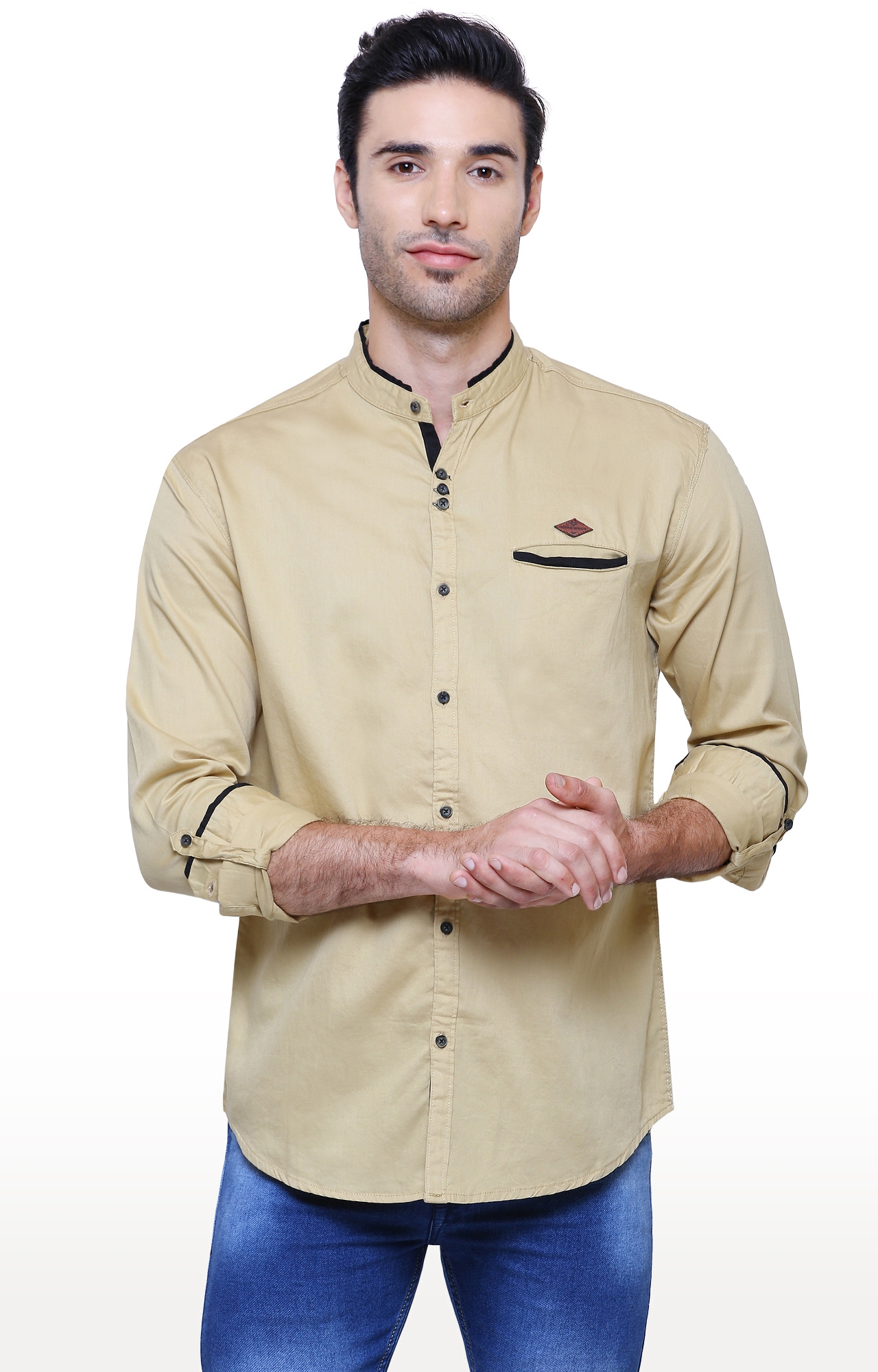 Kuons Avenue | Kuons Avenue Men's Linen Cotton Casual Shirt-KACLFS1181
