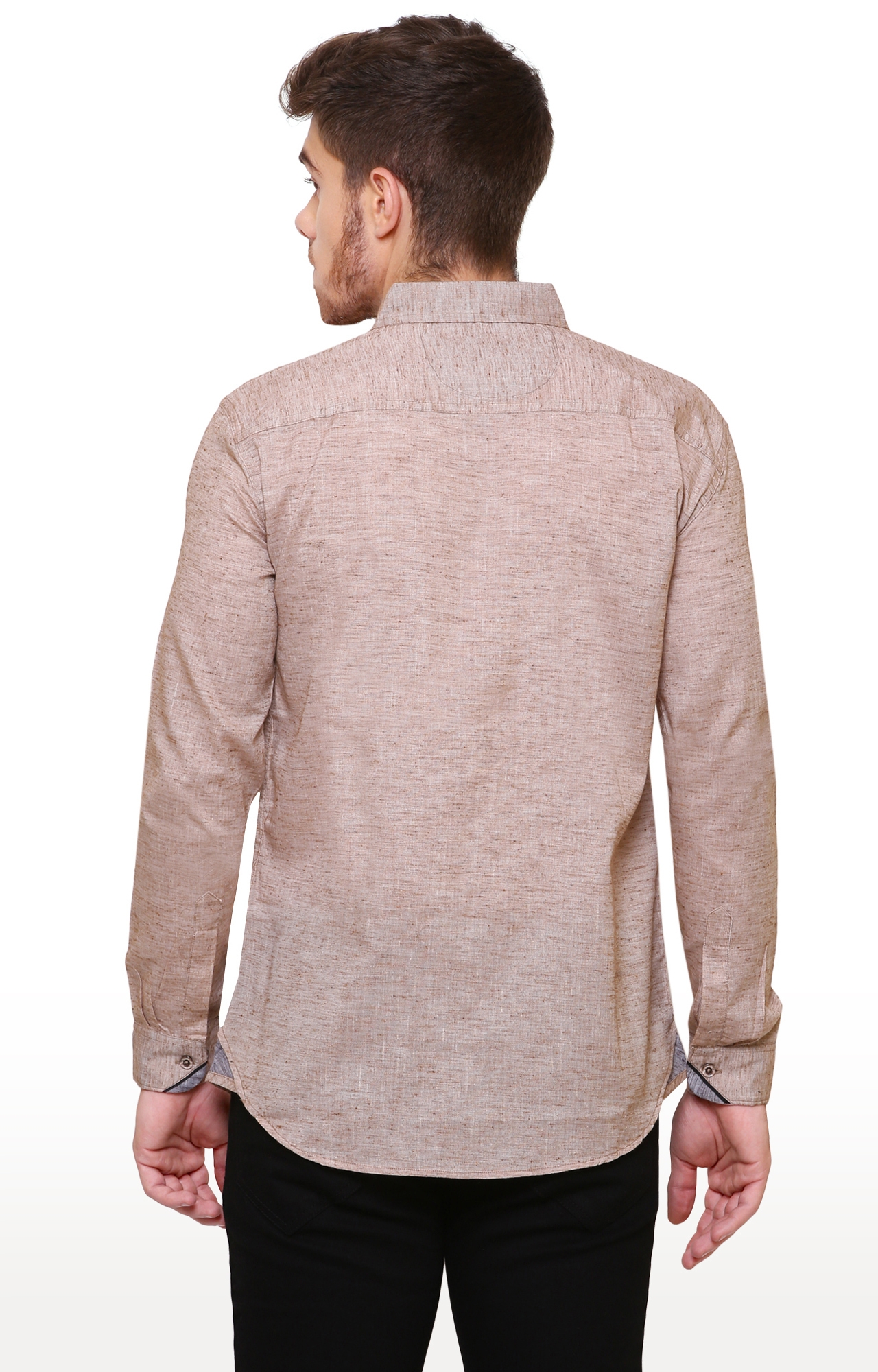 Kuons Avenue Men's Linen Cotton Casual Shirt-KACLFS1249