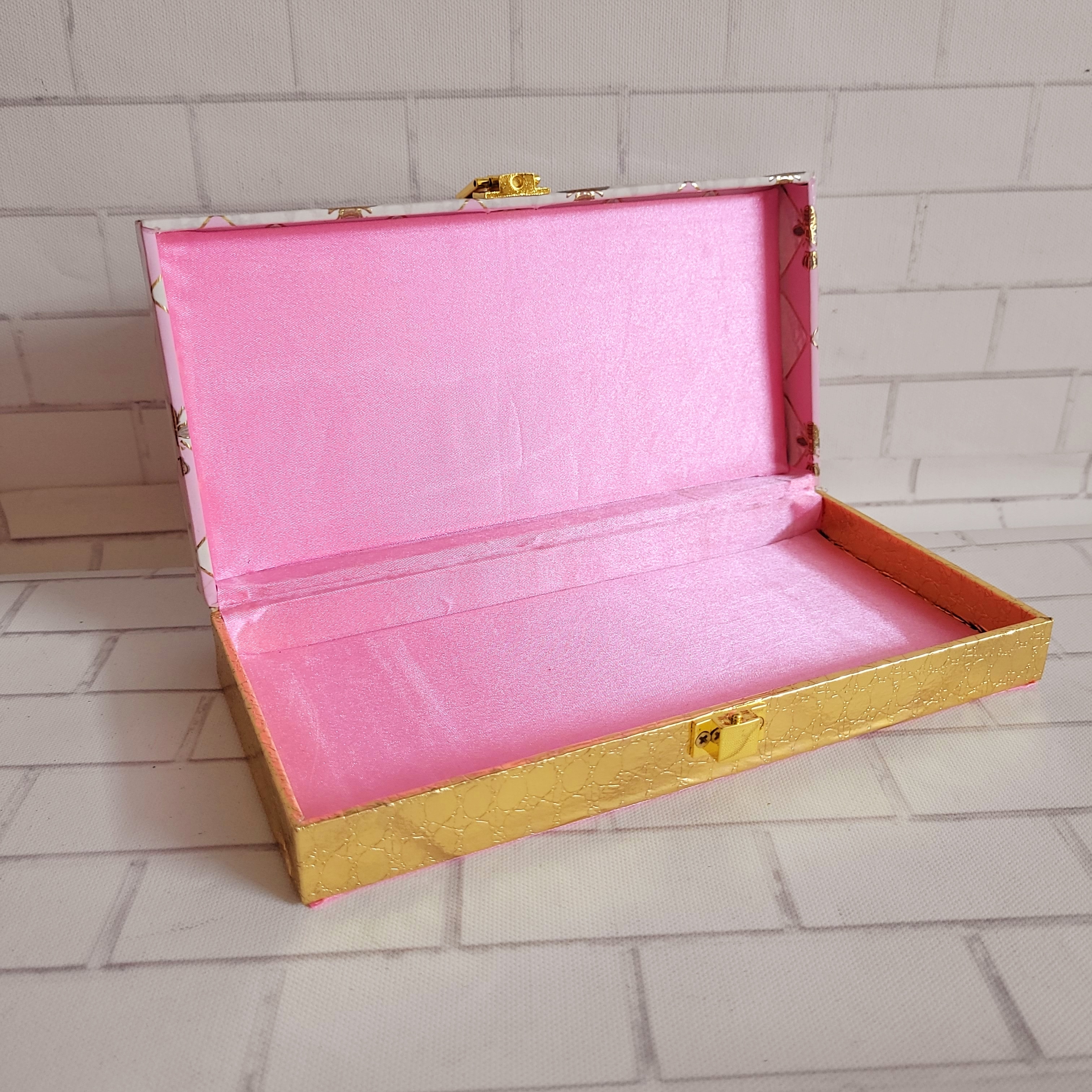 Honey Bee Pink Cash Box Enameled range work