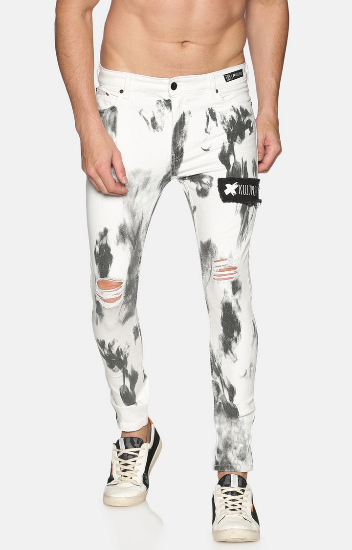 KULTPRIT | White Denim Jeans