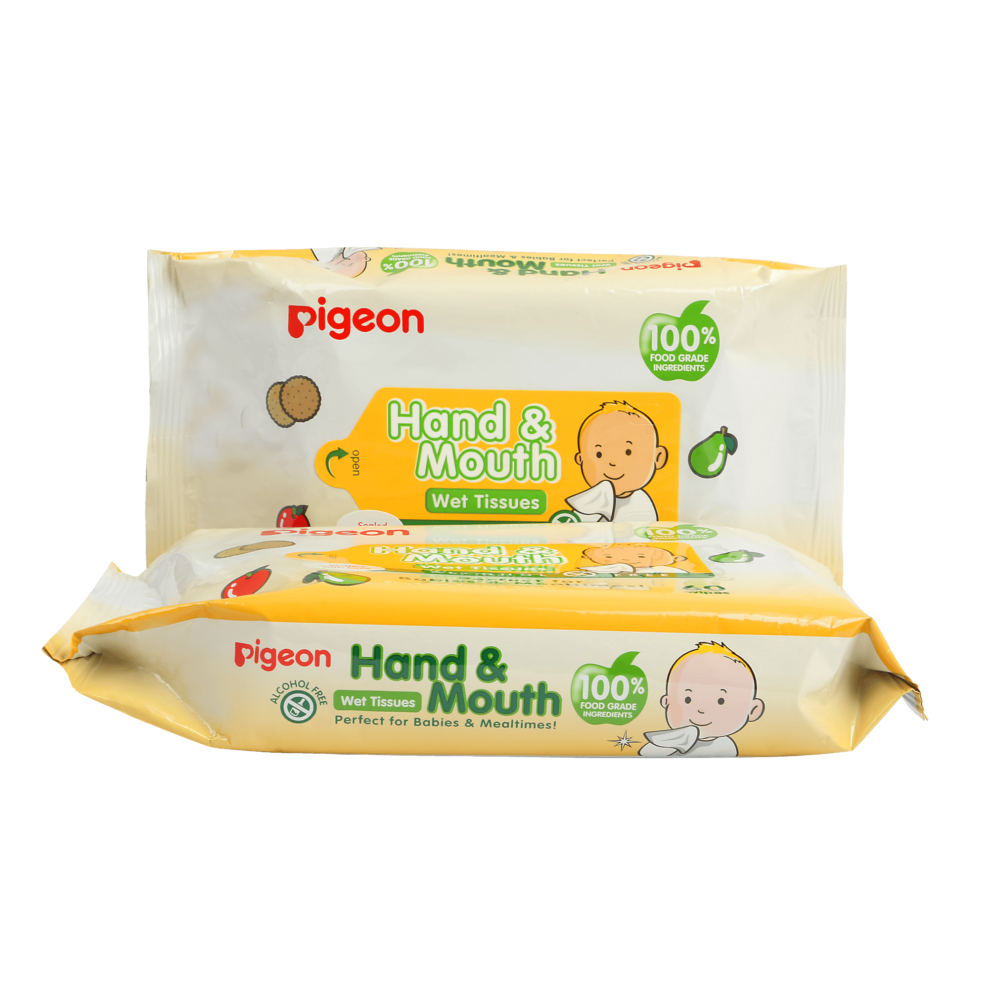 Pigeon Hand & Mouth Wipes