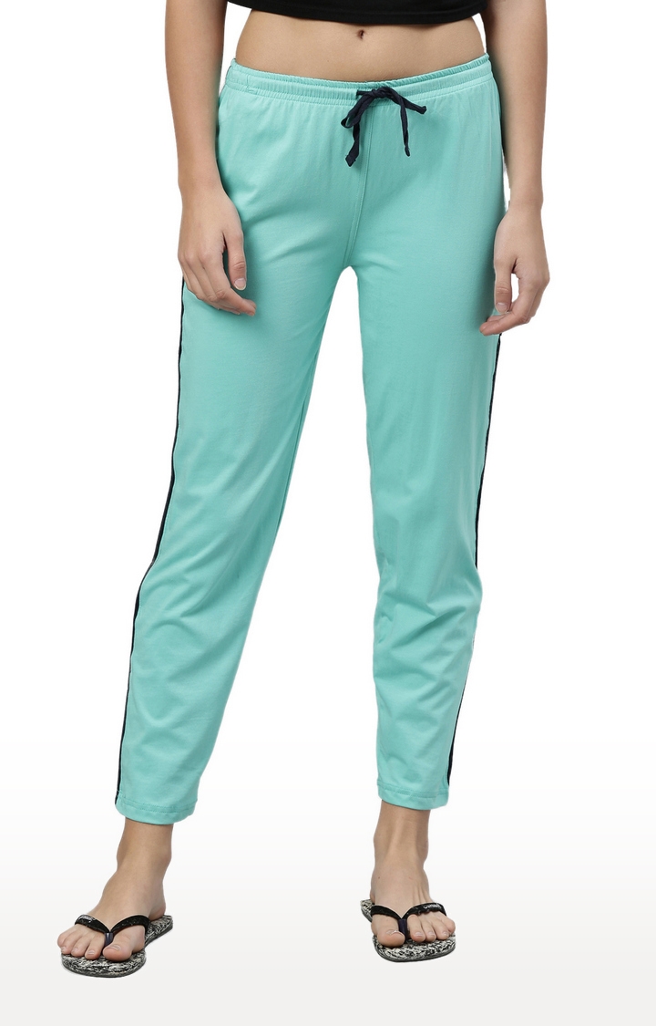 Kryptic | Sea Green Cotton Pyjamas