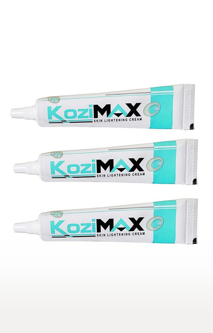 KOZIMAX Skin Lightning Cream | Kozimax Skin Lightening Cream : 15 grams : Pack of 03
