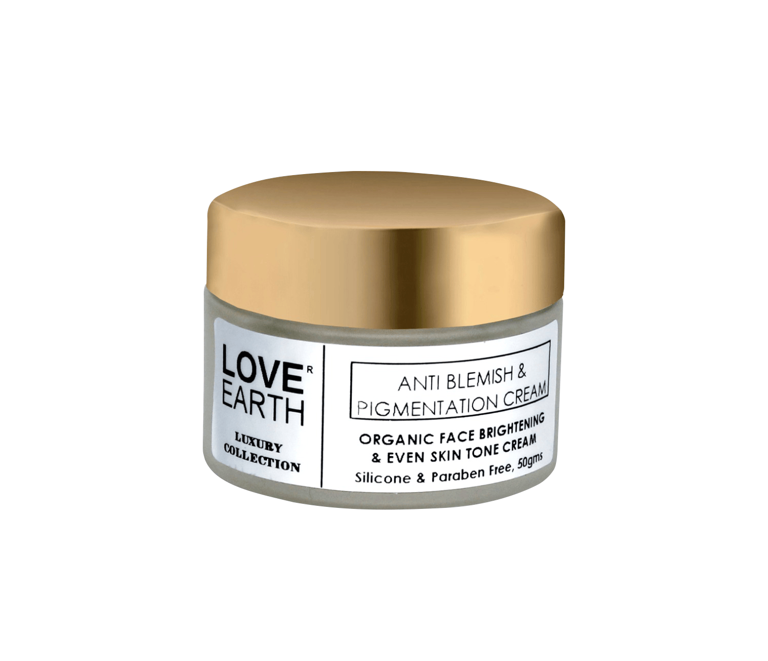 LOVE EARTH | Love Earth Anti-Blemish & Anti-Pigmentation Cream With Aloe Vera & Vitmain E For Reducing Acne, Pimples, & Skin Brightening 50gm