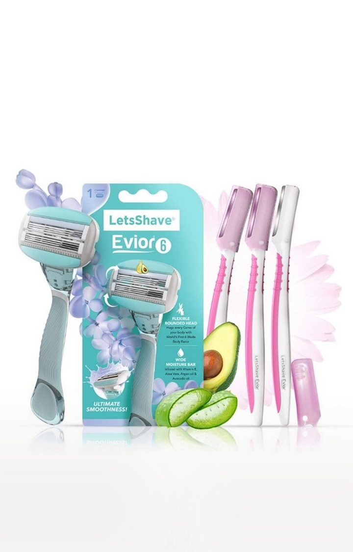 LetsShave Evior Face and Body Care Kit