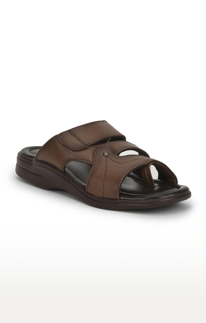 Coolers by Liberty Men Tan Slip-on Sandals