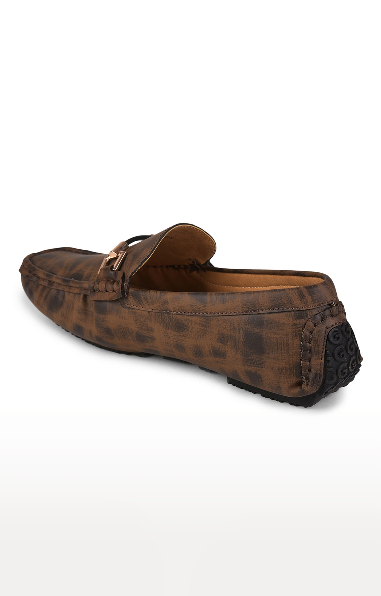 Gliders by Liberty Men Brown Loafers