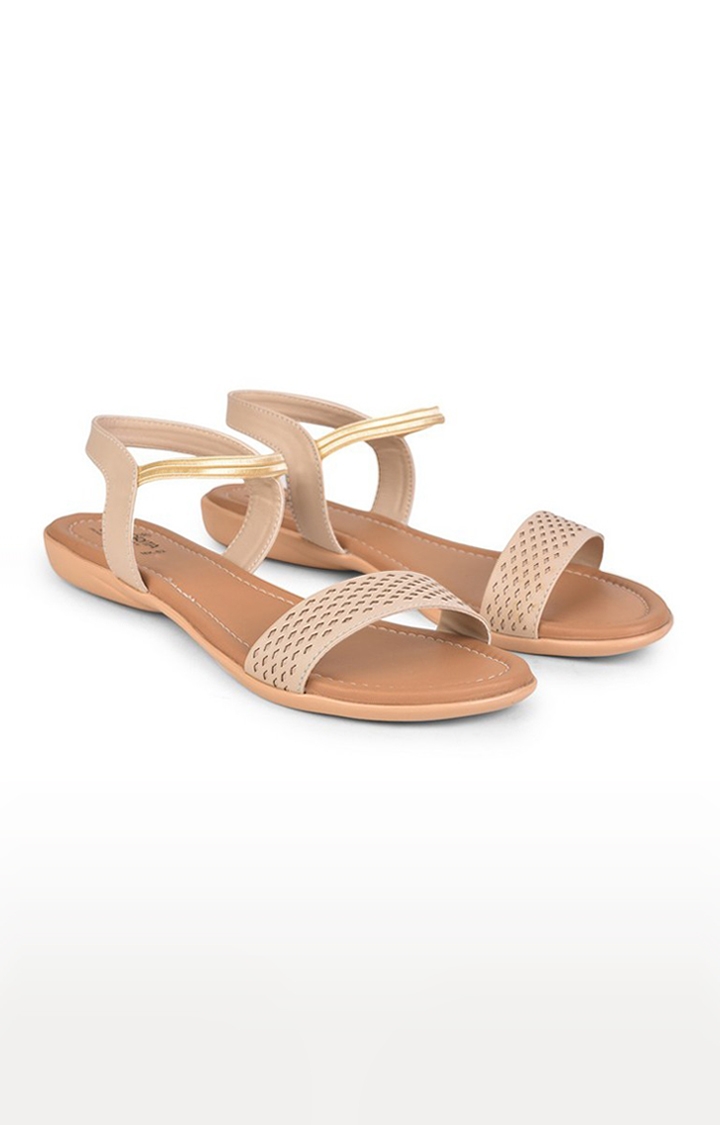 Senorita by Liberty Women Cream Sandals