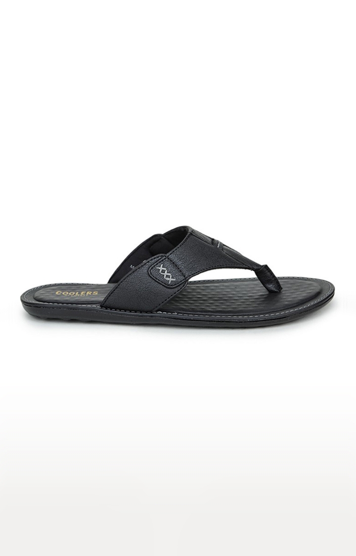 Coolers by Liberty Men Black Slippers
