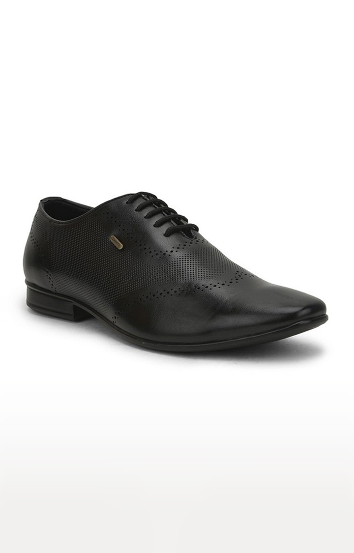 Fortune by Liberty Men Black Derby Shoes