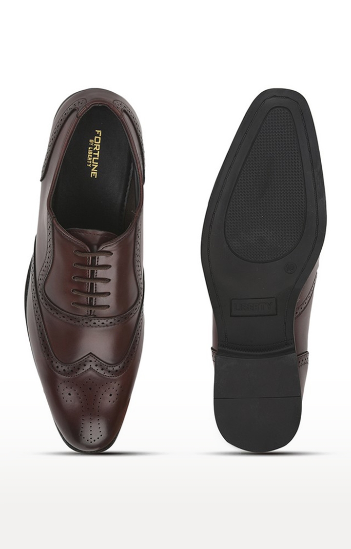 Fortune by Liberty Men Brown Derby Shoes