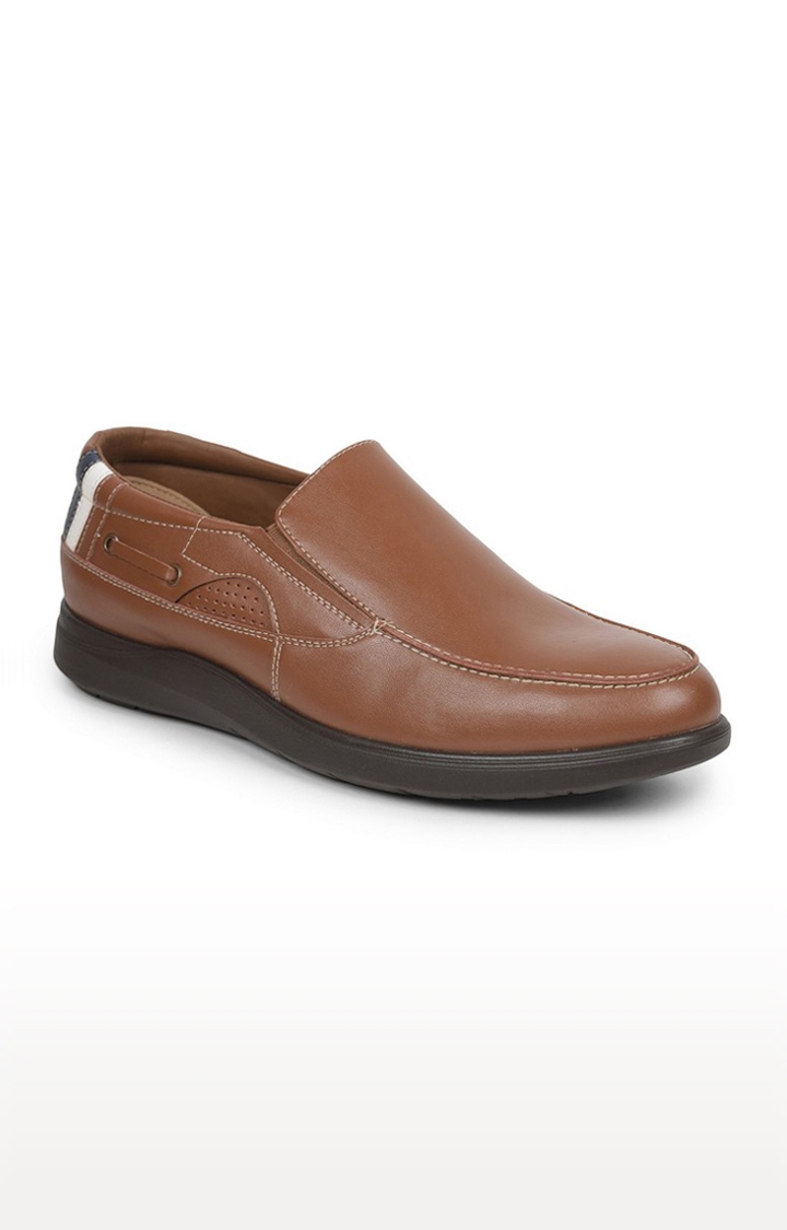 Gliders by Liberty Men Tan Casual Slip-ons