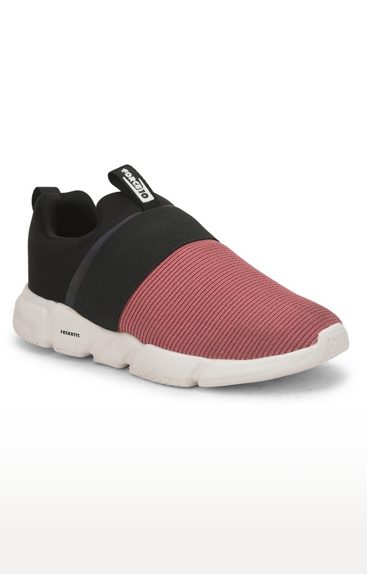 Liberty | Force 10 By Liberty Pink And Black Running Shoe