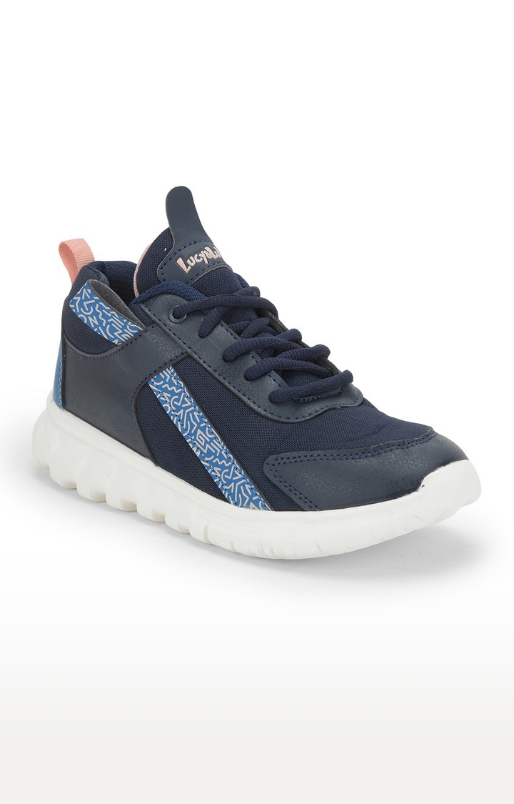 Lucy & Luke by Liberty Unisex Navy Blue Running Shoes