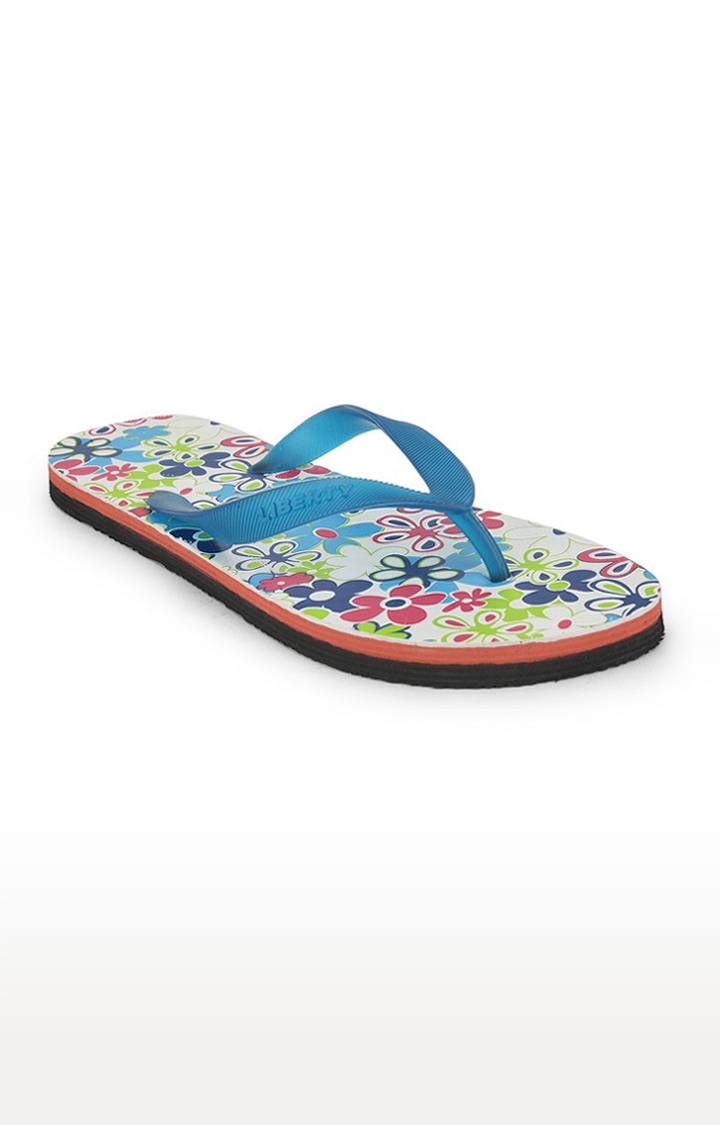 Gliders by Liberty Women Blue Slippers