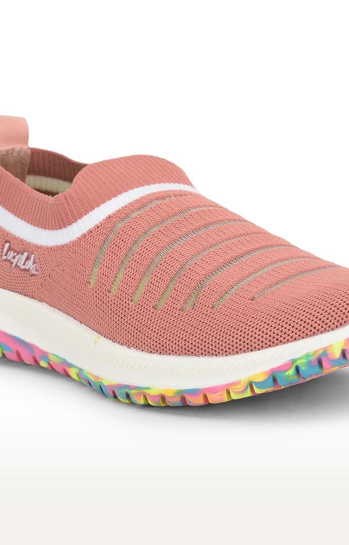 Lucy & Luke by Liberty Unisex Peach Casual Slip-ons