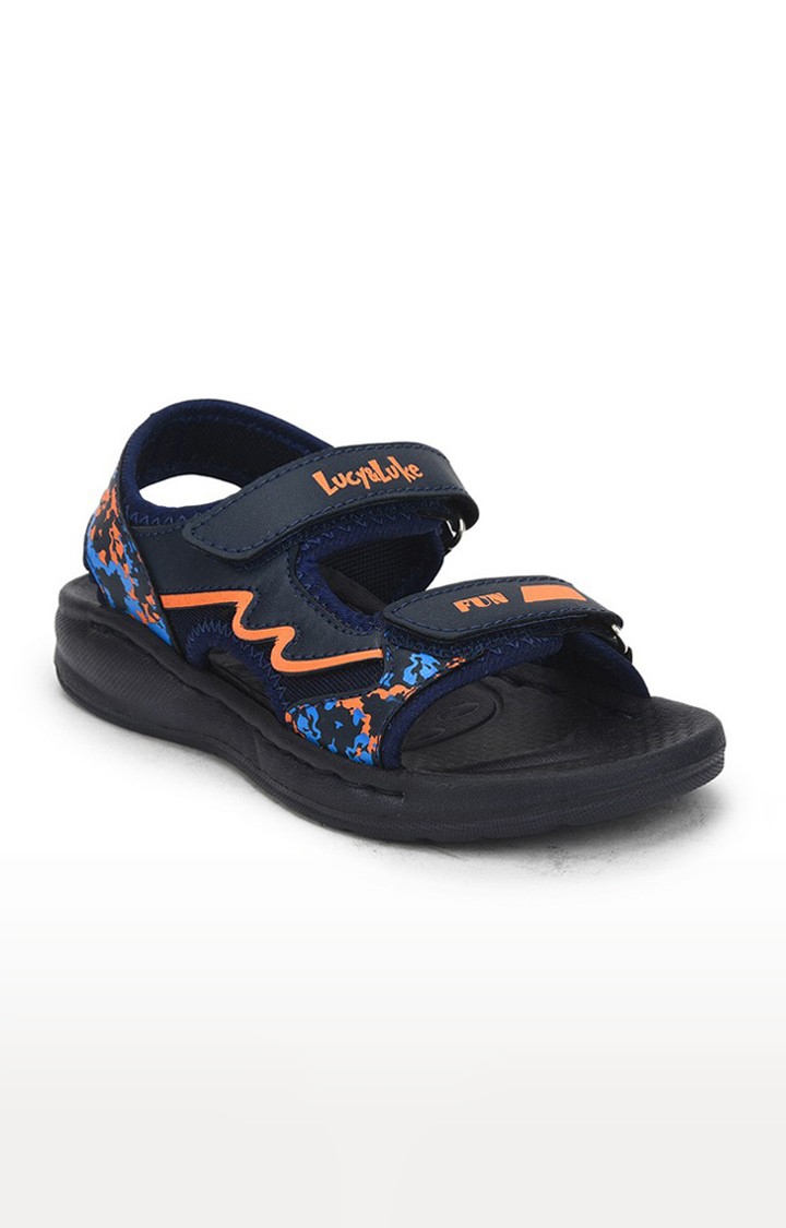 Lucy & Luke by Liberty Unisex Navy Blue Sandals