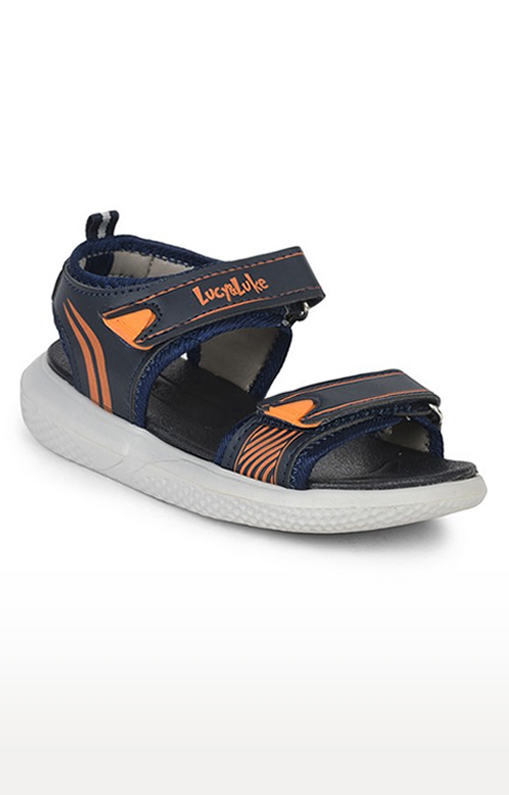 Liberty | Liberty Customer Brand Black And Orange Sandals
